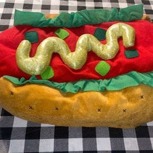 “Hot Dog” dog costume